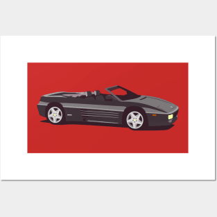 Ferrari 348 Posters and Art